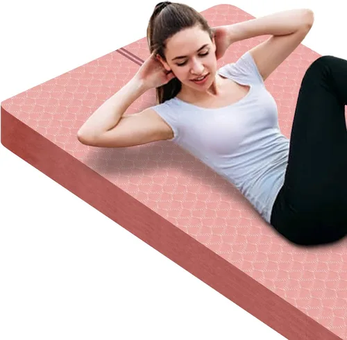 Vista 25 de nuveti Tapete Grande para Ejercicios - Tapete de Yoga de 15mm/20mm/30mm de Grosor Tapete de Ejercicios para Fitness, Yoga, Pilates, Estiramientos