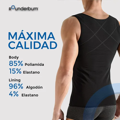 Vista 3 de Rounderbum Xtreme - Camiseta de compresión para hombre