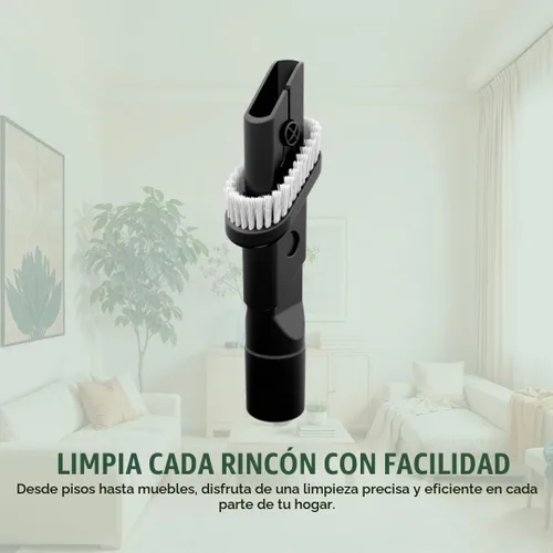 Vista 5 de Selgo Cepillo de polvo combinado de repuesto y herramienta para hendiduras para varias aspiradoras Bissell