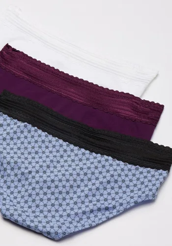 Vista 2 de Warner's Paquete de 3 pantaletas hípster Blissful Benefits que no forma rollitos, para mujer