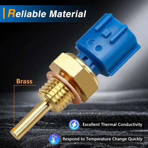 Vista 2 de Sensor de temperatura del refrigerante, sensor de temperatura del motor ECT, interruptor de temperatura compatible con Nissan Altima Frontier