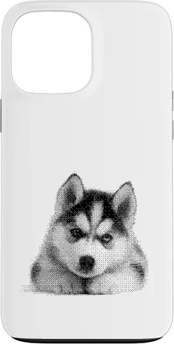 Vista 23 de Cute Siberian Husky for Dog Mom and Paw Parents Case for iPhone 16