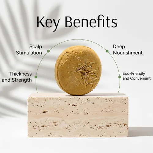 Vista 2 de Marbela Cosmetics - Barra de Champú con Raíz de Maca - 3 oz