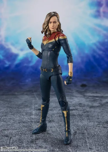 Vista 2 de TAMASHII NATIONS - The Marvels - Figura de acción de Captain Marvel (The Marvels), Bandai Spirits S.H.Figuarts