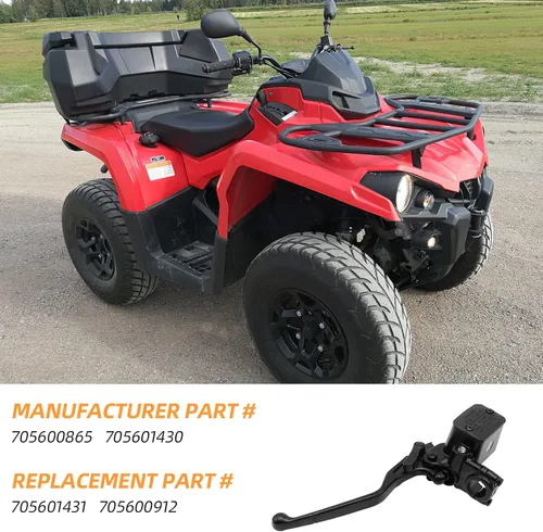 Vista 6 de M MATI Cilindro maestro de freno delantero 705600865 705601430 compatible con Can Am Outlander Renegade 650 450 500 570 800 850 1000 2012-2021 All