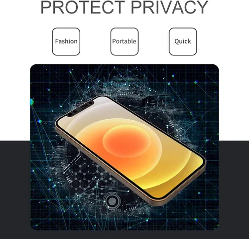 Vista 8 de Funda para cámara frontal de teléfono, funda para cámara web compatible con iPhone X/XS/XR/XS Max, iPhone 11/11 Pro/11 Pro Max, iPhone 12/12 Mini