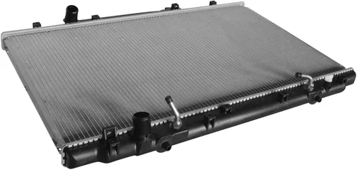 Vista 73 de TRQ Radiador de núcleo de aluminio de 1 fila Compatible con Subaru WRX STI 2.5L Turbo AWD 2015-2020