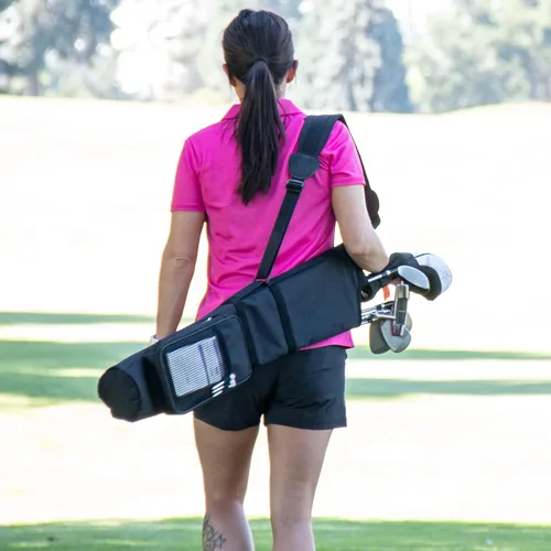 Vista 5 de Bolsa de domingo de 5 pulgadas, bolsa de transporte ligera, bolsa de golf para campo ejecutivo