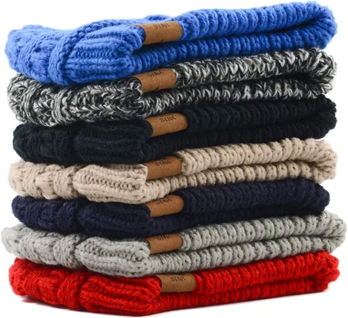 Vista 5 de Zando Gorros de invierno para niñas gorros de invierno cálidos para bebés gorros de punto para niños pequeños