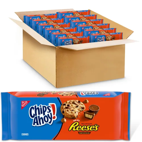 Vista 20 de CHIPS AHOY! Chewy Minis - Galletas con chispas de chocolate, paquetes de 12-3 onzas