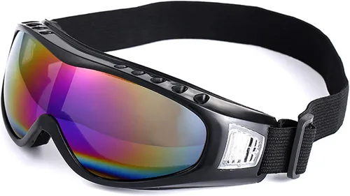 Vista 9 de Gafas de seguridad para motocicleta, gafas de motocross clásicas retro KG13