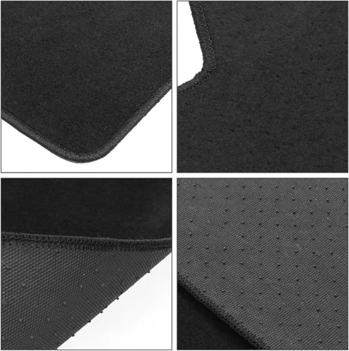 Vista 4 de EVPROXP - Alfombrillas compatibles con Civic 96-00, juego de 4 piezas, de nailon negro, con tipo R