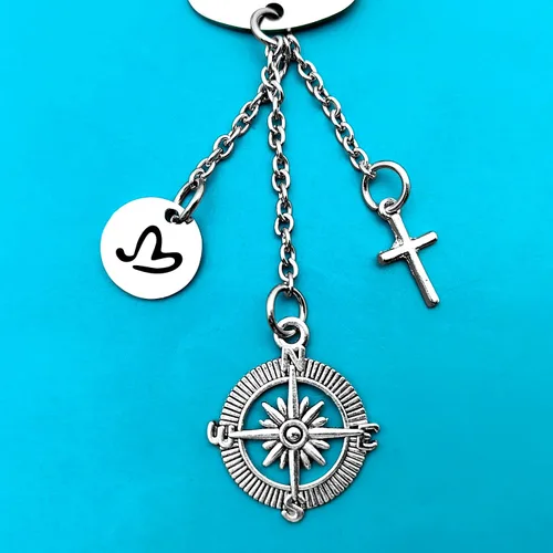 Vista 6 de Regalos cristianos, adorno colgante de versículo de la Biblia, regalo para espejo retrovisor de automóvil, accesorios colgantes para mujeres