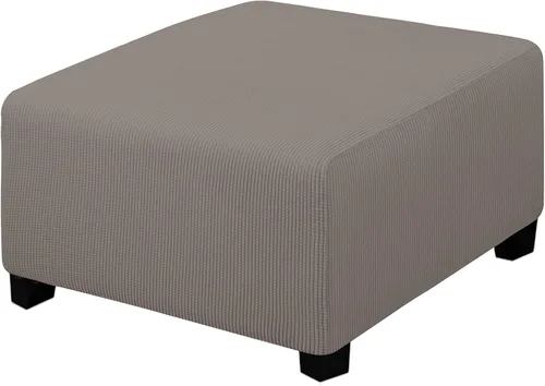 Vista 70 de Easy-Going Funda Elástica para Otomana Taburete de Almacenamiento Plegable Protector de Muebles Funda Rectangular Suave con Parte Inferior Elástica