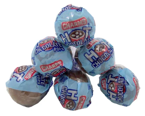 Vista 3 de Paletas de chocolate caliente con centro de sabor a malvavisco, 3 paquetes de 7
