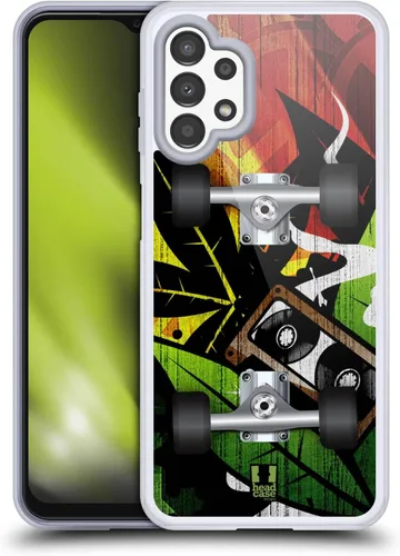 Vista 9 de Head Case Designs Flight Skateboards - Funda de gel suave compatible con Samsung Galaxy A13 (2022)