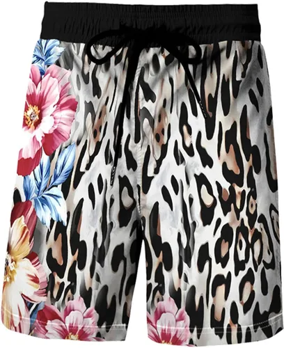 Vista 33 de RPOVIG Conjunto de playa a juego con camisas y pantalones cortos para hombre, ropa floral hawaiana para festival, conjuntos de 2 piezas con sombrero
