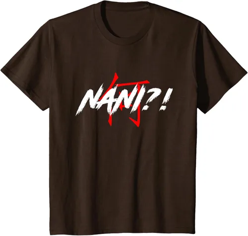 Vista 52 de Nani Meme Anime Japanese Camiseta, Negro, S