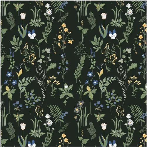 Vista 11 de Papel tapiz para despegar y pegar, papel tapiz floral bohemio de 17.5 x 78.7 pulgadas para dormitorio y baño, fácil de despegar, apto para inquilinos