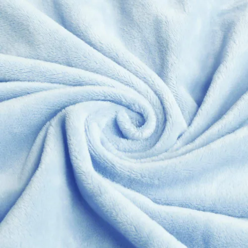 Vista 5 de American Baby Company Heavenly Soft - Sábana bajera ajustable de felpilla para cuna de 24 x 38 pulgadas, cálida y acogedora, color azul, para niños