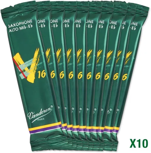 Vista 4 de Vandoren SR7015 - Cañas para saxofón alto V16, fuerza 1.5; Caja de 10