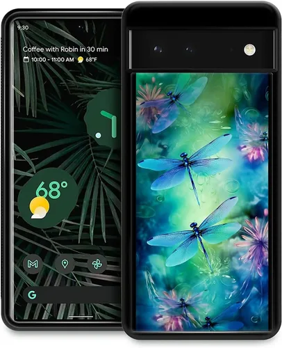 Vista 23 de Compatible con Google Pixel 4A 5G Mobile Case Creative Acrylic Panel trasero Silicona Protección Grip especialmente diseñado para Google Pixel 4A 5G