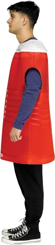 Vista 4 de Fun World Disfraz de Beer Pong para adultos, talla única