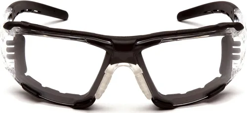 Vista 4 de Pyramex Fyxate - Gafas de seguridad con lente transparente antivaho H2MAX