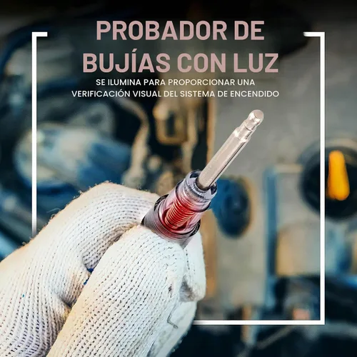 Vista 6 de Ram-Pro - Probador de chispas en línea, Motor de Enchufe de Encendido de 6 a 12 voltios, a prueba de tontos, herramienta de detección de diagnóstico