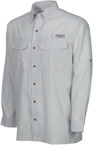 Vista 3 de BIMINI BAY OUTFITTERS LTD Bimini Flats V - Camisa de manga larga para hombre con BloodGuard Plus