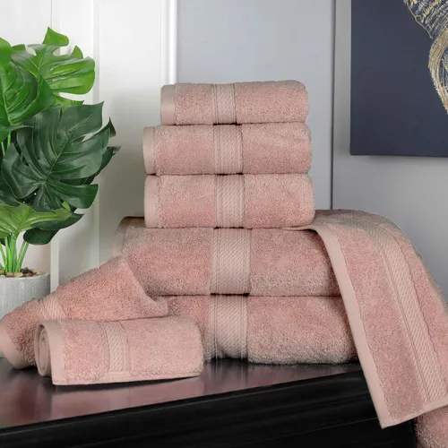 Vista 107 de BNM Toallas de Algodón Egipcio de Peso Pesado, Ideales para Baño, Ducha, Spa, Hotel, 800 GSM, Toallas Faciales/de Aseo, Toallas de Mano, Toallas