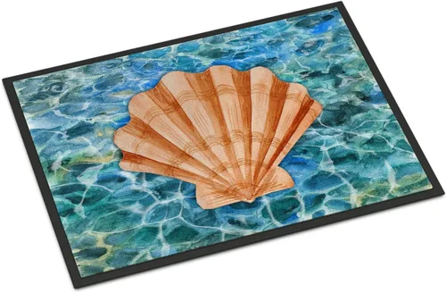Vista 81 de Caroline's Treasures BB5366MAT - Tapete para puerta delantera de 18 x 27 pulgadas, para interiores y exteriores, antideslizante, lavable, de pelo
