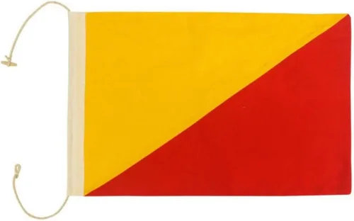 Vista 15 de Hampton Nautical Letra F Bandera de tela náutica del alfabeto, letra S
