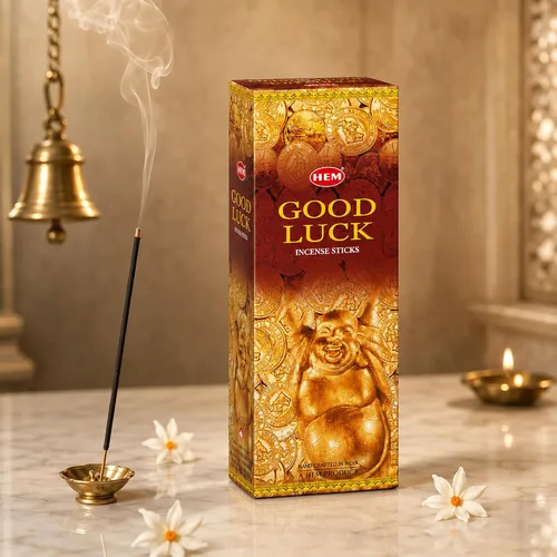Vista 2 de Good Luck - Caja de seis tubos de 0.71 oz - HEM Incense