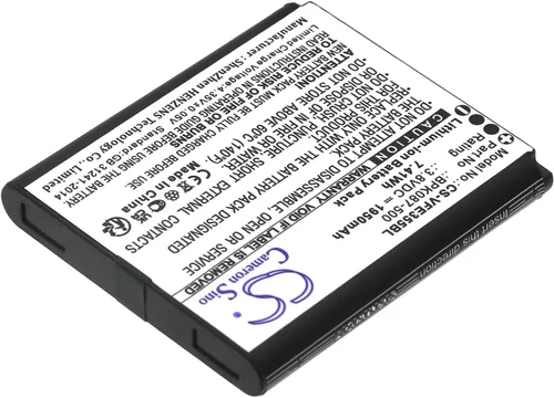 Vista 2 de Cameron Sino Batería de repuesto de 1950 mAh / 7.41 Wh para Verifone e355, iPay E355, BPK087-500, BPK087-500-01-A