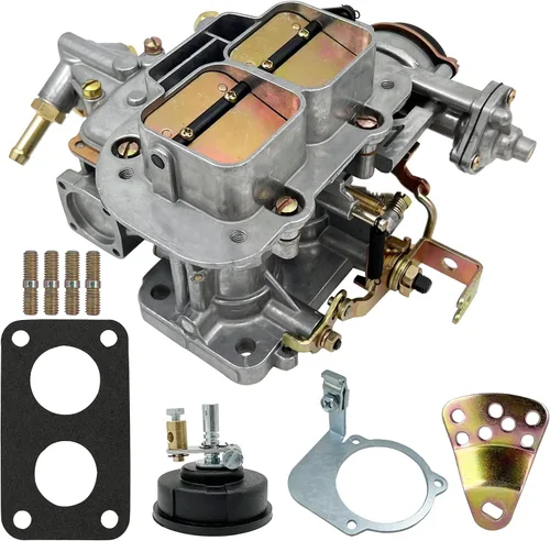 Vista 4 de NENKUTEN Nuevo Carburador 2 Barriles para Weber 32/36 DGV DGEV Estrangulador eléctrico 32x36 para Toyota Pickup Celica Corona 20R 22R Holley Mazda