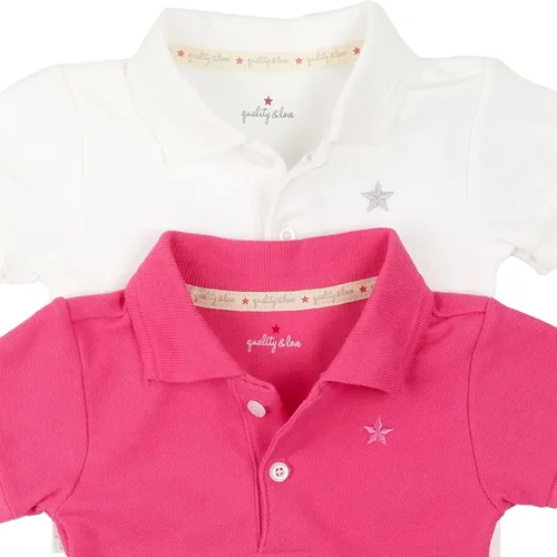 Vista 2 de 3 BodySuit Polo set for baby Multicolor 3 pack for baby Boy and Girl