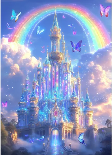 Vista 22 de NAIMOER Kits de arte de diamantes de mariposa para adultos principiantes, kit de pintura de diamante 5D, arte de gemas de taladro completo por