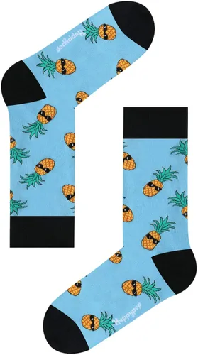 Vista 7 de Zmart Calcetines de piña FIV para hombre calcetines de guitarra Taco regalos divertidos de piña FIV calcetines divertidos paquete de 2 Multi M
