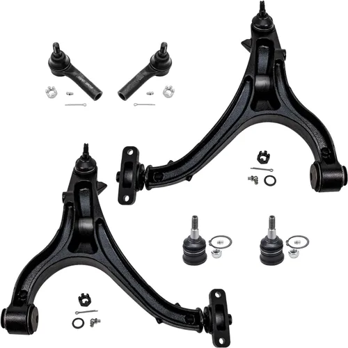 Vista 138 de Detroit Axle - Kit de brazos de control delantero para Chevy Silverado 1500 GMC Sierra 1500 GMC Sierra 1500 Avalanche Yukon Tahoe Escalade ESV EXT