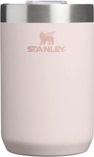Vista 13 de STANLEY Everyday Camp Cup - Taza de 12 onzas, tapa para beber, taza para café, té y bebidas, acero inoxidable aislado sin BPA, color ceniza