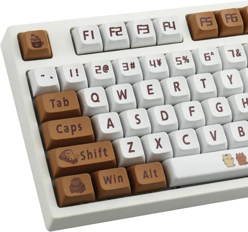 Vista 11 de Hyekit Teclas PBT, bonitas teclas Kawaii para teclados mecánicos Cherry MX 13