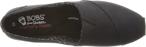 Vista 5 de Skechers Womens Bobs Plush-Peace Love Ballet Flat