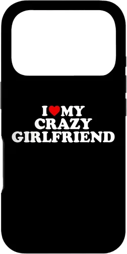 Vista 30 de Ich Liebe Meine verrückte Freundin GF - Rotes Herz [German Language] Case for iPhone 17