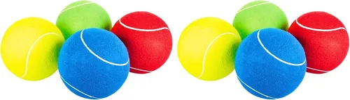 Vista 5 de Rhode Island Novelty Pelota de tenis jumbo de 8 pulgadas, 1 pieza por pedido