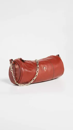 Vista 2 de MANU Atelier Bolso de hombro cilíndrico para mujer
