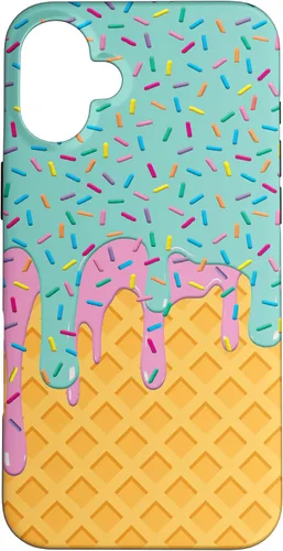Vista 23 de Ice Cream Cone with Sprinkles Case for iPhone 17
