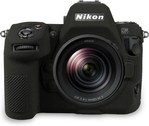Vista 12 de Nikon Z8 - Funda protectora de goma de silicona para cámara, compatible con Nikon Z8 (verde militar)