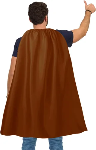 Vista 16 de Capas y máscaras de superhéroe para adultos, capas de vampiro de Halloween, capas de superhéroe, disfraz de superhéroe Negro