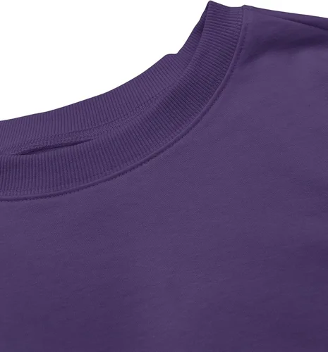 Vista 5 de Fanway&EC Sudadera de manga larga para mujer, casual, cuello redondo, sudadera con capucha de gran tamaño, para otoño